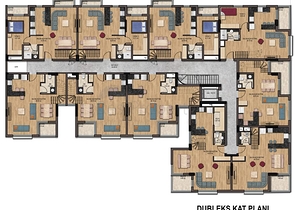 Квартиры планировки 2+1, 3+1 и 4+1 в районе Коньяалты - Анталия 