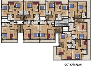 Квартиры планировки 2+1, 3+1 и 4+1 в районе Коньяалты - Анталия 