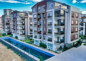 Квартира планировки 1+1 в микрорайоне Хурма - Анталия 