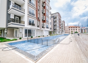 Квартира планировки 1+1 в микрорайоне Хурма - Анталия 