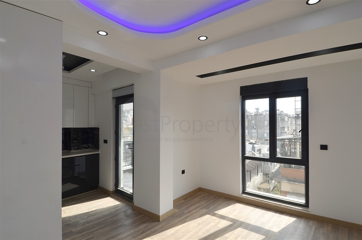 Квартиры планировки 2+1,3+1 в центре города Анталия 