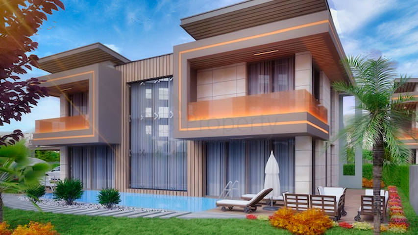 Виллы в комплексе премиум класса в районе Дошемеалты - Анталия 