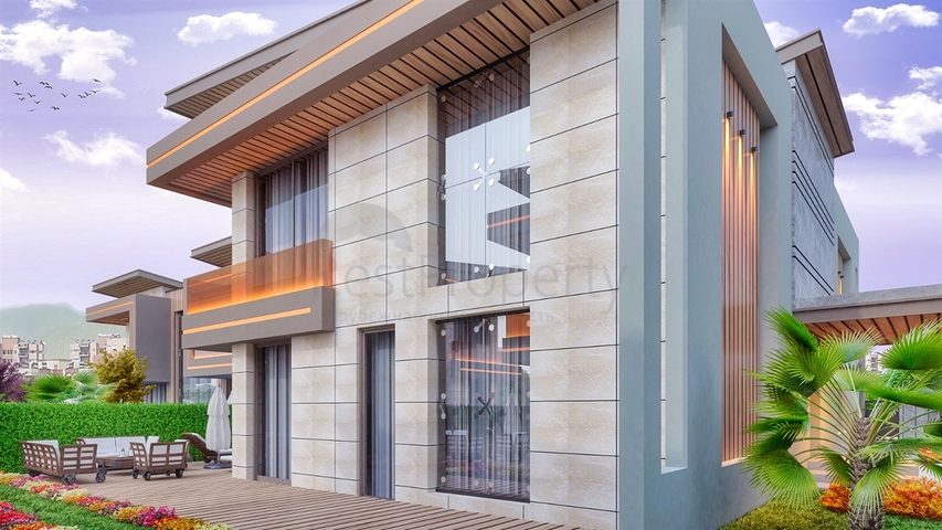 Виллы в комплексе премиум класса в районе Дошемеалты - Анталия 