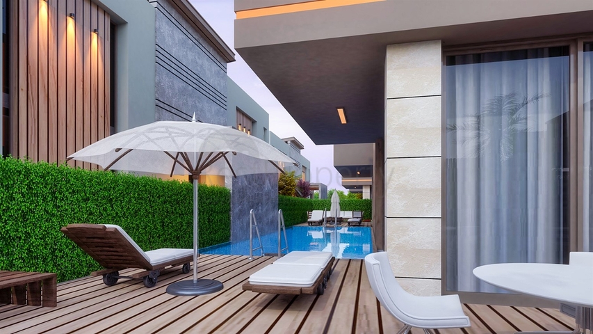 Виллы в комплексе премиум класса в районе Дошемеалты - Анталия 