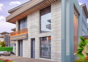 Виллы в комплексе премиум класса в районе Дошемеалты - Анталия 