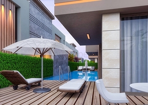 Виллы в комплексе премиум класса в районе Дошемеалты - Анталия 