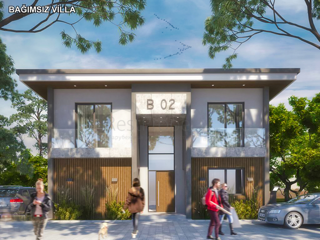 Виллы планировки 4+1 и 6+1 в районе Дошемеалты - Анталия 