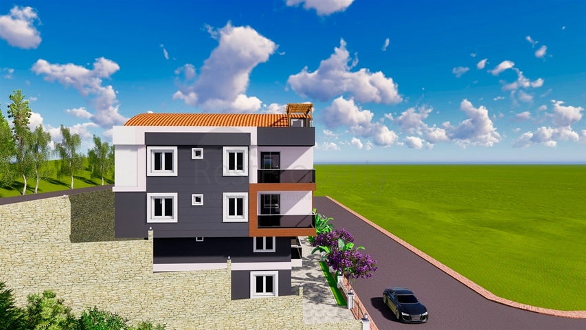 Квартиры планировки 2+1, 3+1 и 4+1 в районе Кепез - Анталия