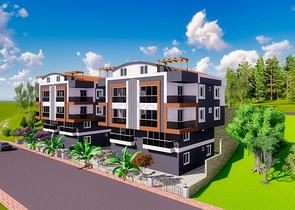 Квартиры планировки 2+1, 3+1 и 4+1 в районе Кепез - Анталия