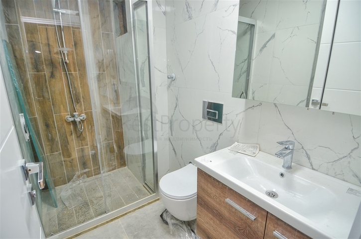 Квартиры планировки 2+1, 3+1 и 3+2 в центре города Анталия