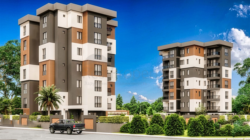 Квартиры планировки 1+1,2+1 в районе Кепез - Анталия 