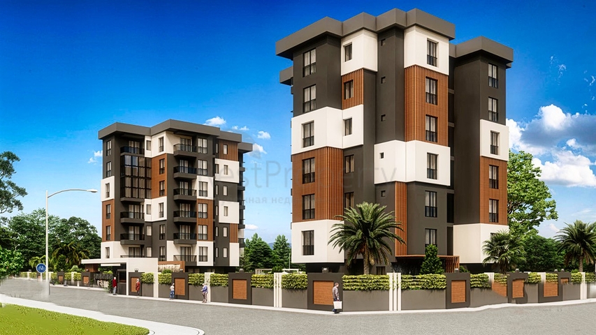 Квартиры планировки 1+1,2+1 в районе Кепез - Анталия 