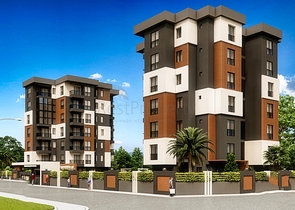 Квартиры планировки 1+1,2+1 в районе Кепез - Анталия 