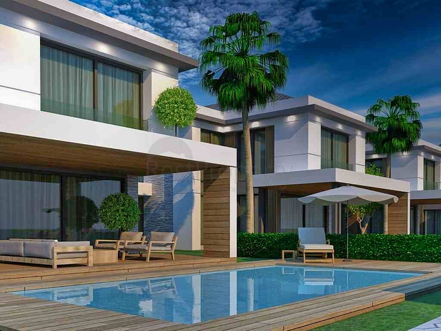 Вилла планировки 4+1 в микрорайоне Чамьюва - Анталия 