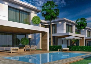 Вилла планировки 4+1 в микрорайоне Чамьюва - Анталия 