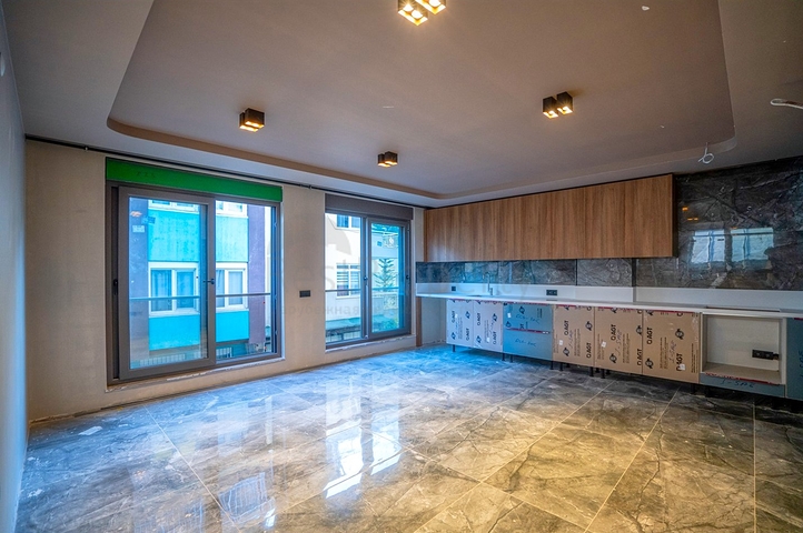 Квартиры планировки 2+1 дуплекс в микрорайоне Лара - Анталия 