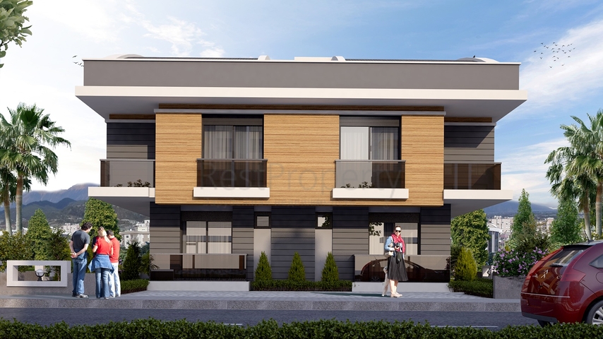 Квартиры планировки 2+1 в микрорайоне Алтынташ - Анталия 