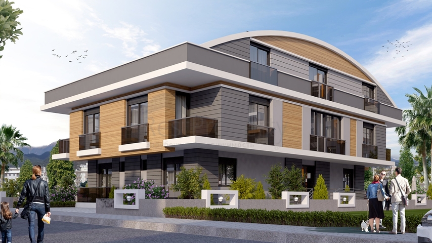 Квартиры планировки 2+1 в микрорайоне Алтынташ - Анталия 