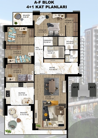 Инвестиционный проект в районе Дошемеалты - Анталия