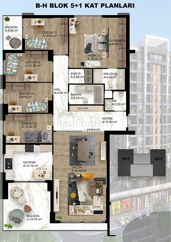 Инвестиционный проект в районе Дошемеалты - Анталия