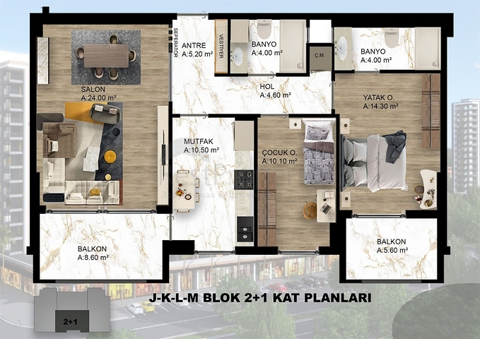 Инвестиционный проект в районе Дошемеалты - Анталия