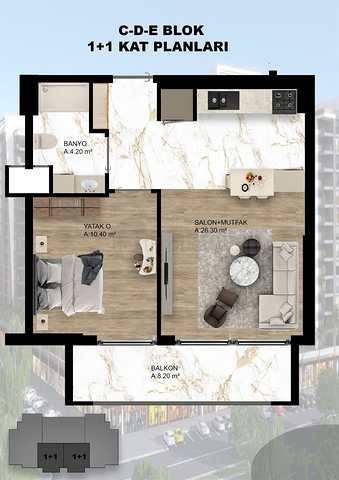 Инвестиционный проект в районе Дошемеалты - Анталия