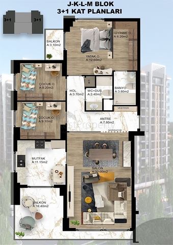 Инвестиционный проект в районе Дошемеалты - Анталия