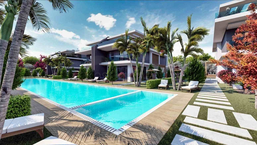 Вилла в комплексе район Дошемеалты - Анталия 