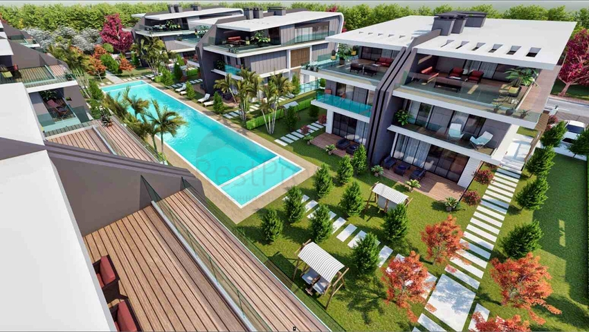 Вилла в комплексе район Дошемеалты - Анталия 