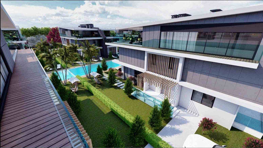 Вилла в комплексе район Дошемеалты - Анталия 