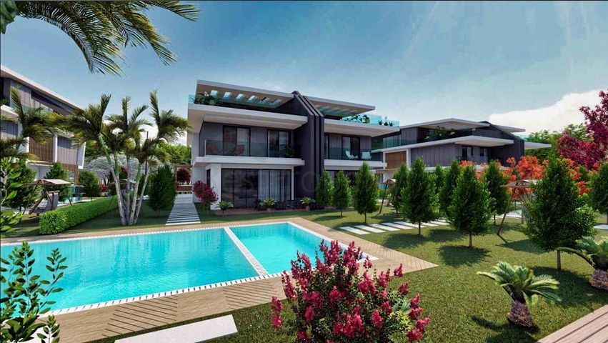 Вилла в комплексе район Дошемеалты - Анталия 