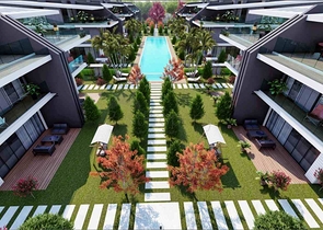 Вилла в комплексе район Дошемеалты - Анталия 