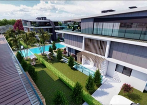 Вилла в комплексе район Дошемеалты - Анталия 