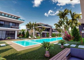 Вилла в комплексе район Дошемеалты - Анталия 