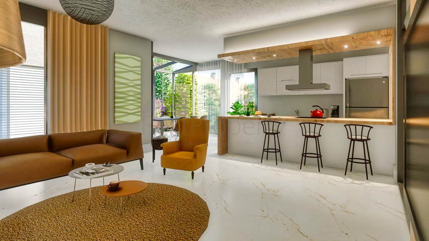 Виллы в закрытом комплексе район Дошемеалты - Анталия 