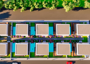 Виллы в закрытом комплексе район Дошемеалты - Анталия 