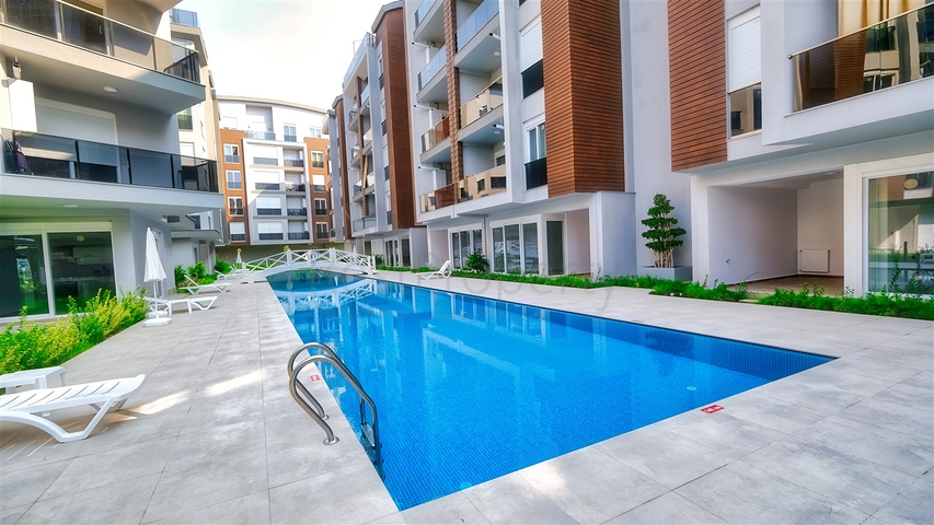 Квартира планировки 2+1 в микрорайоне Хурма - Анталия 