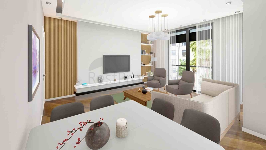 Квартиры планировки 2+1 и 4+1 в центре города Анталия 