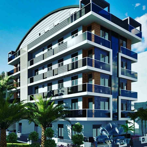 Квартиры планировки 2+1 и 4+1 в центре города Анталия 