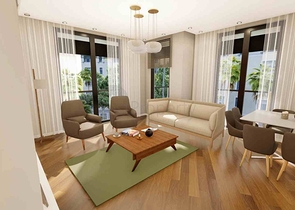 Квартиры планировки 2+1 и 4+1 в центре города Анталия 