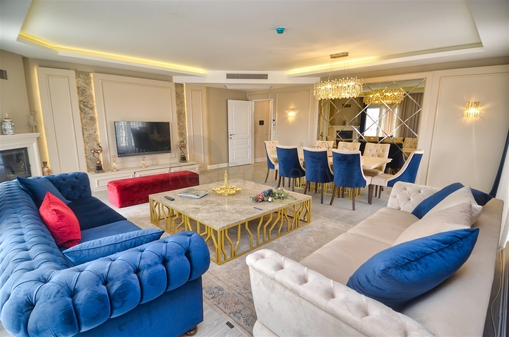 Квартира планировки 5+2 дуплекс в районе Дошемеалты - Анталия 