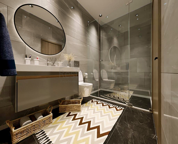 Вилла планировки 4+1 размером 300 м2 в Белеке