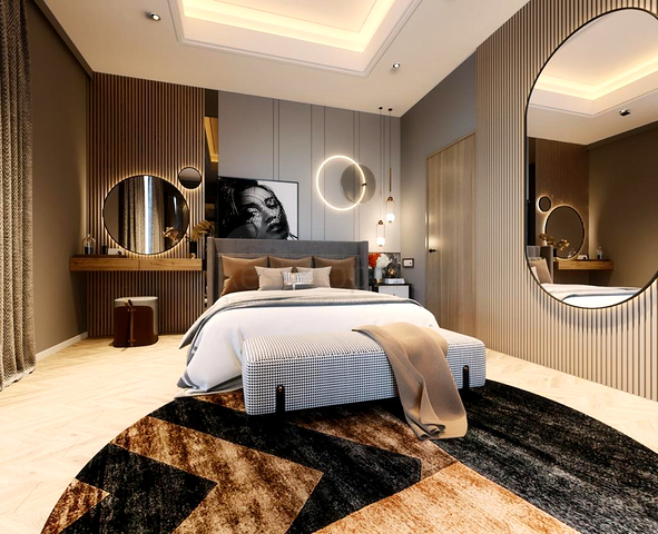 Вилла планировки 4+1 размером 300 м2 в Белеке