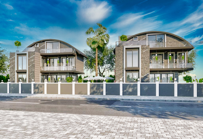 Вилла планировки 4+1 размером 300 м2 в Белеке