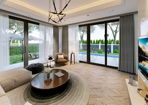 Вилла планировки 4+1 размером 300 м2 в Белеке