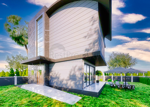 Вилла планировки 4+1 размером 300 м2 в Белеке