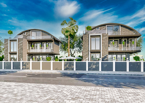 Вилла планировки 4+1 размером 300 м2 в Белеке