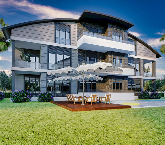 Квартиры планировки 2+1 в районе Белек - Анталия  