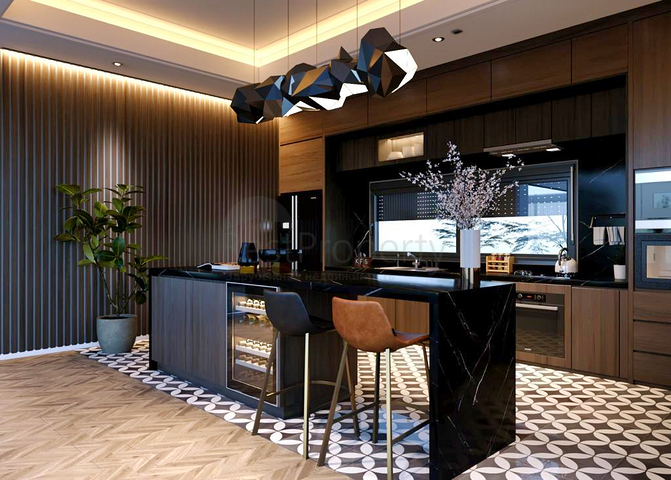 Виллы планировки 6+1 в районе Белек - Анталия 