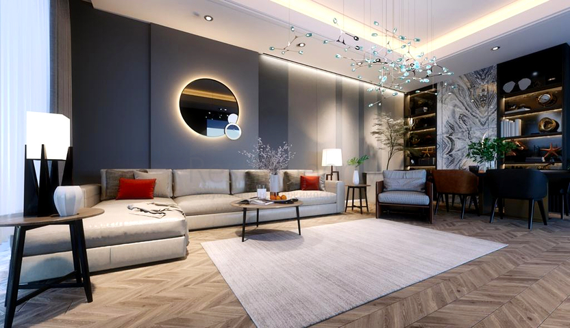 Виллы планировки 6+1 в районе Белек - Анталия 